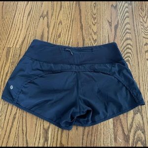 Lululemon speed up short navy blue